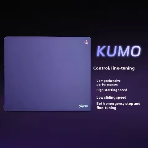 New Scyrox Cloud KUMO Soft Slim Control Gaming Mouse Pad Anti-slip Sink Edging Short TTK Valorant CS