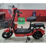 Sepeda listrik Uwinfly Redfish RF1 (seken, kondisi bagus) Termurah Ready Terbaik