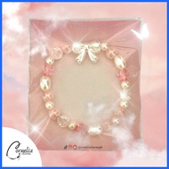 ∼ Coquette Bow Beaded Bracelet