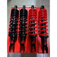 RCB A3 SERIES SYM JET X150 340mm REAR ADJUSTABLE ABSORBER RED BLACK