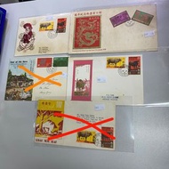 12生肖封 香港郵票錢幣商會封 1975兔年歲次首日封$99； 1976龍年紀念郵票首日封 $89；1973 牛年首日封 每個$89/個 幾十年歷史  品相如圖 歡迎郵寄/順豐到付/到旺角女人街本店選