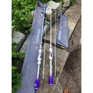 Lure fishing rod, color coordinated ul lure rod