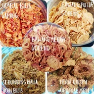 🔥MAKANAN PANTANG🔥SERUNDING HALIA IKAN BILIS PERIA CRISPY PEDAS BAWANG MERAH PUTIH GORENG SAMBAL BILI