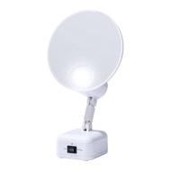 Floxite FL-615-2 15X magnifying mirror with light, Lighted travel makeup mirror with light and magni