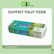 [GY Office] Cutie Compact Toilet Roll/Toilet Tissue 2PLY (10R/PKT)