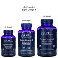 Life Extension, Super Omega-3, 240 Softgels (omega 3 fish ool, sesame lignans &amp; olive extract / EPA DHA)