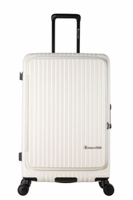 DAYCROWN - 日本品牌 7828 20"/26"/28" 日本避震輪前揭式+中間開行李箱 白色