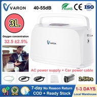 READY STOCK✨VARON 3L/min Portable Lightweight Oxygen Concentrator with Extra Battery, Stable 32.5±2.