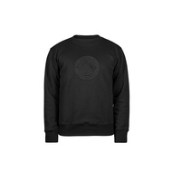 Crewneck Hevea Prung Sweater Warna Hitam