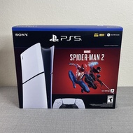 Sony PlayStation 5 Slim Digital Edition Marvel's Spider-Man 2 PS5 Bundle 1TB New