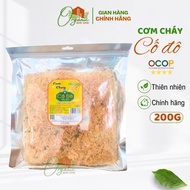 Ancient capital scorched rice 200g rich in shrimp flavor, 4-star ocop brand, delicious crispy instan