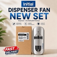 initial Dispenser Fan New Set (Silver Edition)