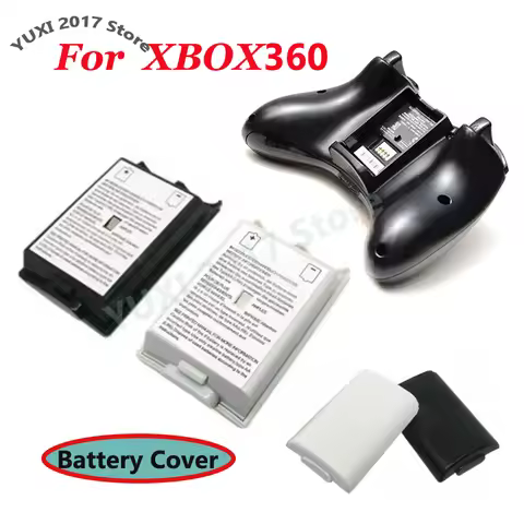 2-10pcs Game Controller Battery Backpack Box AA Battery Holder Back Cover Suitable For Xbox 360 Wire
