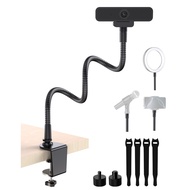 Etour WEB Camera Stand compatible with Logitech webcams BRIO 4K, C920, C922, C930, and NexiGo N60.