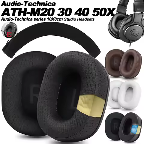 Replacement for Audio-Technica ATH-MSR7b M10X/M20X/M30X/M40X/M50X/PRO5v/SX1a/10X8cm 100X80mm Ear Pad