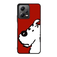 Case Casing Poco X5 X3 M5 M4 M3 F5 F4 F3 F2 F1 C40 Pro 5G GT Snowy Adventure of Tintin YL0460 Hardca