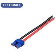 EC3 Female Connector Pigtail Cable Silicone Wire RC Lipo Battery (Sg stock)