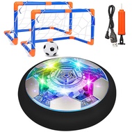 Hover Soccer Ball with LED Light and Foam Bumper Indoor Outdoor Toys Air Power Hover Ball Floating S