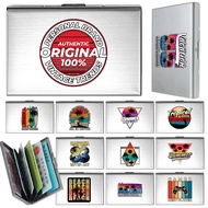 Card Wallet Men Women Credit Card Ultra-Thin Credit Mini Metal Credit Card Holder Card Holder Conven