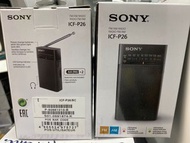 Sony收音機 icf-p26