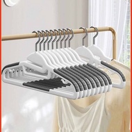 hanger Hanger Household Clothes Hanger Fish Mouth Double Clothes Hanger Anti-Shoulder Corner Clothes