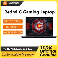 {HOT ZKHIOEHJFS 590} 2022 Xiaomi Redmi G Pro Gaming Laptop 16 Inch 240Hz LCD Screen Computer RTX3060 AMD Ryzen7 R7 6800H 16GB DDR5 512GB SSD Notebook