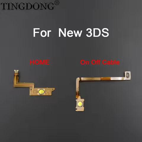 On Off Key Button Flex Cable Replacement For New 3DS Game Console For New 3DS Home Button Flex Cable