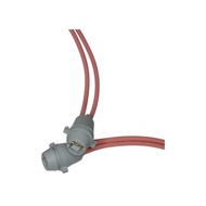 T5 SPEEDOMETER LAMP FITTING Socket SPEEDO BULB Socket 2 CABLES MOTORCYCLE CAR