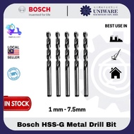 BOSCH HSS-G Metal Drill Bit 1mm - 7.5mm