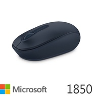 (福利品) 微軟Microsoft 1850 無線行動滑鼠 神秘藍 U7Z-00020