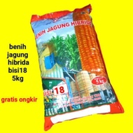 BENIH JAGUNG HIBRIDA BISI 18 KEMASAN 5KG ORIGINAL