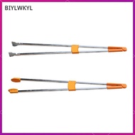[biylwkyl] Stainless Steel Litter Picker Stick, Waste Picker for Trash Can, Outdoor, Behind Furnitur
