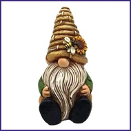 Garden Gnomes Colorful Sunflower Gnome for Gardens Funny Garden Lawn Gnome Decoration Outdoor Yard G