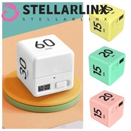 STELLARLINX Cube Timer, LED Display 15/20/30/60 min Kitchen Timer, Durable Gravity Sensitive Adjusta