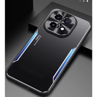 Casing For iQOO 15 5G 2025 iQOO15 iqoo15 Hard Case Shockproof Bicolor Metal Anti-fall Matte Full Pro