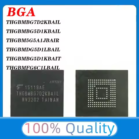 10Pcs/Lot 100% NEW THGBM5G5A1JBAIR THGBMBG5D1KBAIL BGA THGBMBG5D1KBAIT THGBMBG7D2KBAIL THGBMDG5D1LBA