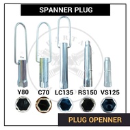 PLUG SPANNER SPANNAR SPARK PLUG BOX- Y80 LC135 RS150 VS125 C70 EX5 HONDA YAMAHA DREAM Y15ZR BELANG Y