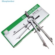 SEPTEMBER Spring Compasses Professional Stationery Bow Divider Engineering Drawing Tool Metal Geomet
