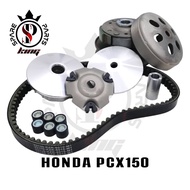 HONDA PCX150 PCX 150 FRONT PULLEY REAR PULLEY WITH TIMING BELT COMPLETE SET STD