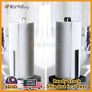 Worthbuy Kitchen Countertop Paper Towel Stand Tissue Holder Tissue Paper Roll Stand Pemegang Tisu Gu