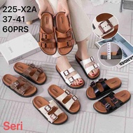 Youth Sandals 225-X2A SlopBalance Jelly Rubber BuckleWanita Thick Material Anti-Slip Sole AIKO_SHOP