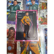 F1 Topps Turbo Attax 2025 LANDO NORRIS DIAMOND PULL PINK PARALLEL F1 Card