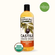 The Castile Soap Shop | Castile Liquid Soap | Lemongrass Zen | 473ml | Vegan | For all Skin Types