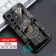 Fara (H172) Softcase Glass Kaca Infinix Note 50 50PRO - Case Infinix Note 50 50PRO