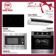 (Bundle) Turbo TIA800 73CM Induction hob +TA65-902 INCANTO Slim hood+TFM8627 Oven + TMO25SS Microware Oven
