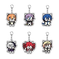 Adorable Silly Cats Keychain for Bag Accessories Rui Tsukasa Akito Bag VIRTUAL SINGER Boys Key Chain