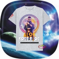 Very beautiful gray cotton Free Frie shirt - Alok