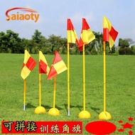 Football Corner Flag Splicable Sign Pole Sign Flag Obstacle Obstacle Pole Warning Pole Winding Pole 