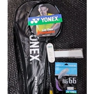 Yonex VOLTRIC ZZ FORCE II BADMINTON Racket [Gold Racket bonus Bag And grip]