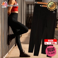 MU SELUAR TIGHT LICIN WANITA DEWASA / SPORT PANTS FITNESS / SELUAR TIGHT STRETCHABLE / LEGGING DEWAS